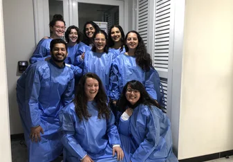 At the Forensic Medicine institute