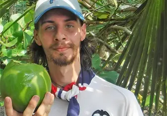 Coconut break on a jagwalk