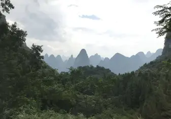 The mountains.