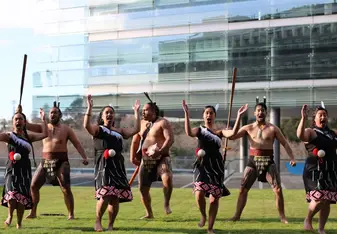 Introduction day, Kapa Haka! (the Māori dance)