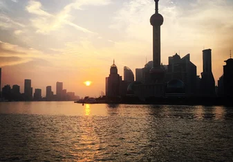 Sunrise at the Bund