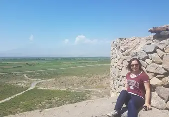 View of Ararat from Khor Virap Monastery