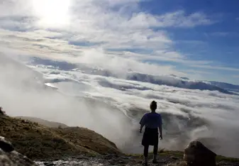 Rocky Mountain at Diamond Lake in Wanaka, NZ