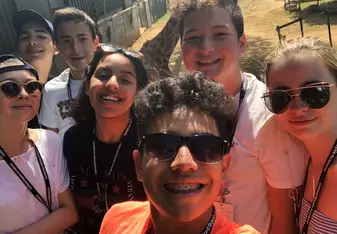 Us at the safari trip
