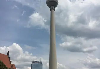 The TV Tower in Alexanderplatz