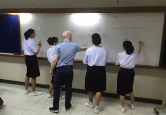 Helping during a student exercise