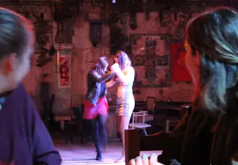 Tango-ing in a Milonga