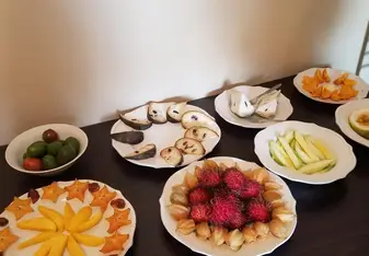 Array of fruits