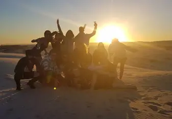 Sandboarding at Port Stephens