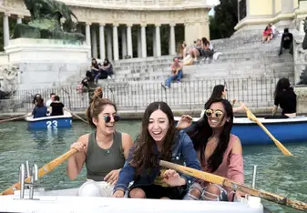 Boating in Retiro Park