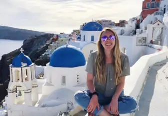 I spent my spring break four wheeling around Greece's beaches, lookouts, and towns. 