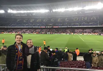 FCB game- Messi killin it as always