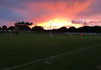Soccer game in the host town of Tordesillas