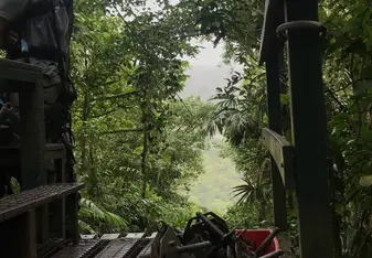 Zip lining
