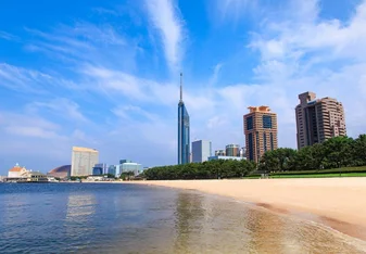 Momochi Beach! Make sure you get here at least once