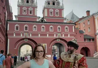 Paid 200 rubles just to take this picture near Red Square.