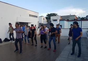 Learning Salsa!