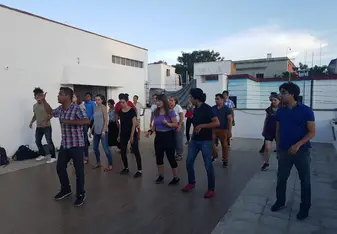 Learning Salsa!