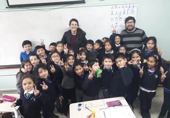 1st grade students 