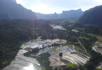 Stunning environment of Vang Vieng
