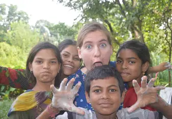 Slum Children.