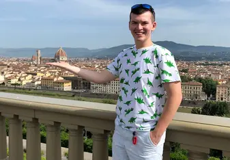 A view from Piazza Michelangelo offering an amazing view of the city of Florence