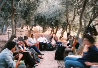 BBQ with all the volunteers