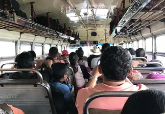 Chicken bus journey