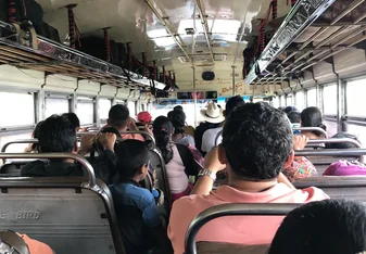 Chicken bus journey