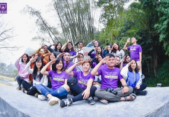 group of volunteers