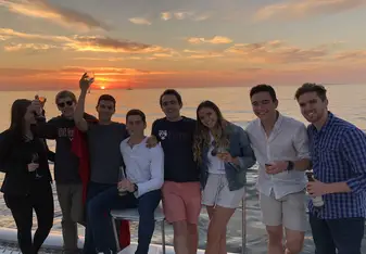 Sunset cruise at the V&A Waterfront!