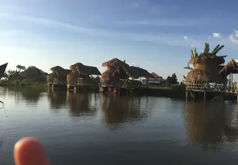 Sunset barbecue