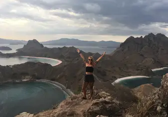 Padar island view point 