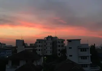 Sunrise view from my apartment.