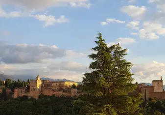 Alhambra from a Carmen in the Albaicin