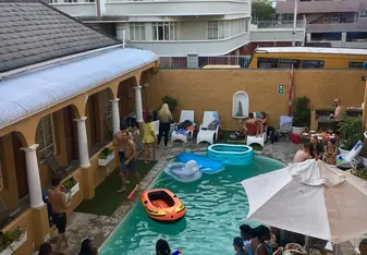 Pool party at Ashanti
