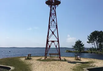 Short 10 minute walk from my host families house. 