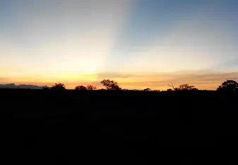 African sunset 
