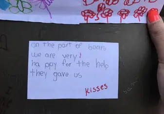 Card from kids 