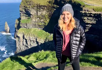 Photo taken on group day trip to the Cliffs of Moher