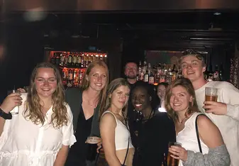 Group night out at Whelans