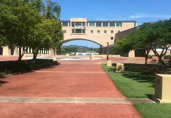 Beautiful Arch Architecture on Bond University's Campus