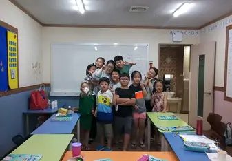 summer camp with my students