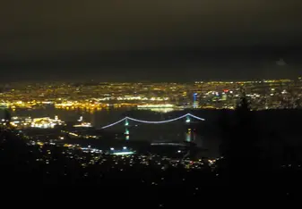 Vanouver by night