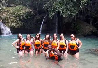 Canyoneering in Moalboal