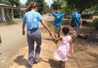 Making connections with the people of the community was one of my most cherished experiences.
