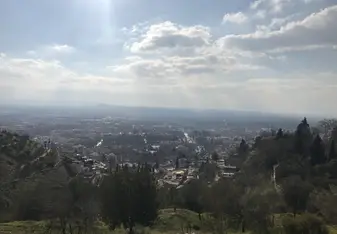  A view from a local hike in Granada