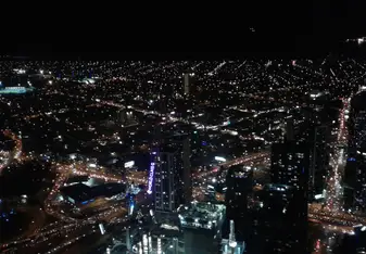 At the Eureka Tower 
