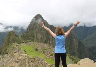 This is a picture of me at Machu Picchu. 