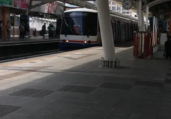 BTS as main transportation  in Bangkok